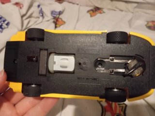 Coche Scalextric Porsche GT1 Amarillo