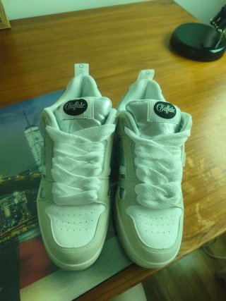 Buffalo Beige y Plateadas Talla 38