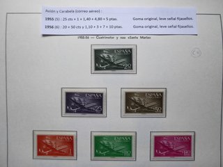 36 Sellos España 1956-1957 Nuevos
