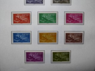 36 Sellos España 1956-1957 Nuevos