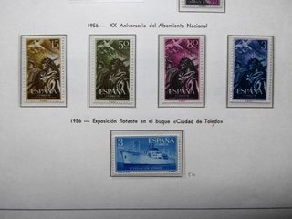 36 Sellos España 1956-1957 Nuevos