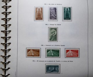 36 Sellos España 1956-1957 Nuevos