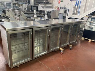 Frentemostrador 4 puertas cristal seminuevo
