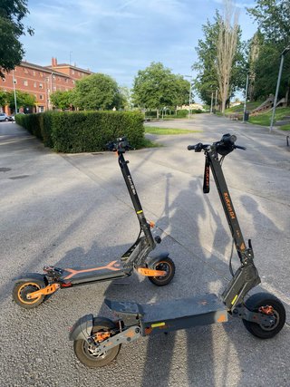 Patinete eléctrico Kukirin G2 Max con silla
