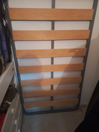 Somier 90cm SIN PATAS