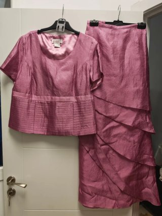 Conjunto fiesta 3 piezas rosa