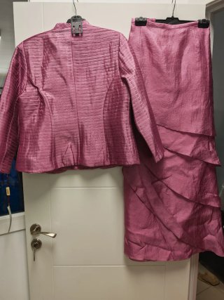 Conjunto fiesta 3 piezas rosa