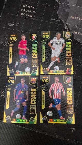 Lote cromos Panini Adrenalyn XL 25/26