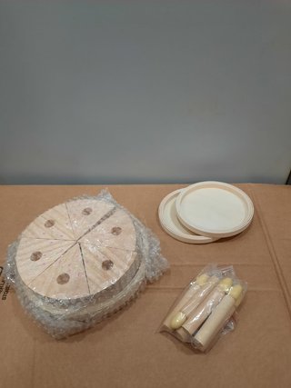 Tarta de madera para jugar