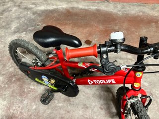 Bicicleta Toplife Roja 16 Mountain Bike