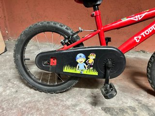 Bicicleta Toplife Roja 16 Mountain Bike