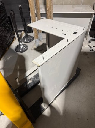 REGALO GRATIS Mesas de oficina metálica gris
