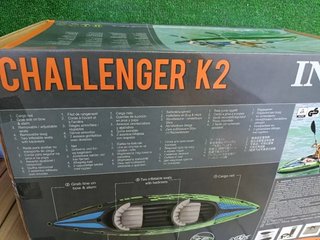 Intex 68306 - Kayak Hinchable Challenger k2 & Remo