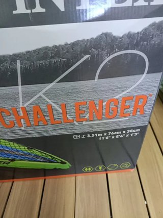 Intex 68306 - Kayak Hinchable Challenger k2 & Remo