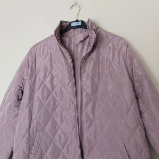 Cazadora acolchada rosa talla XL
