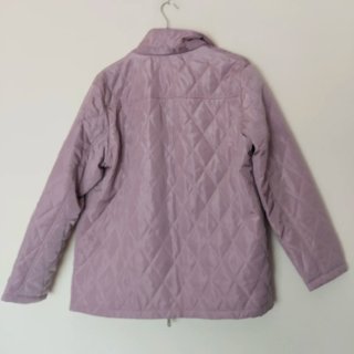 Cazadora acolchada rosa talla XL