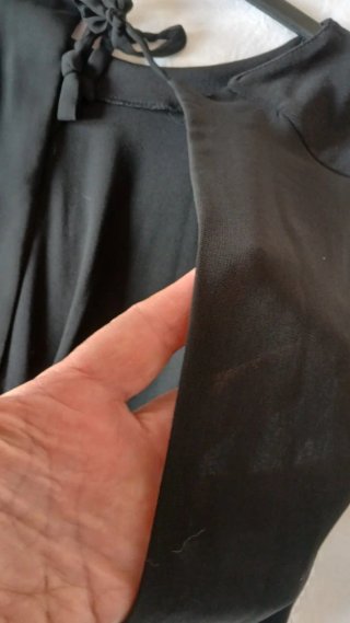 Vestito Zara scollo dietro con laccetti con fodera