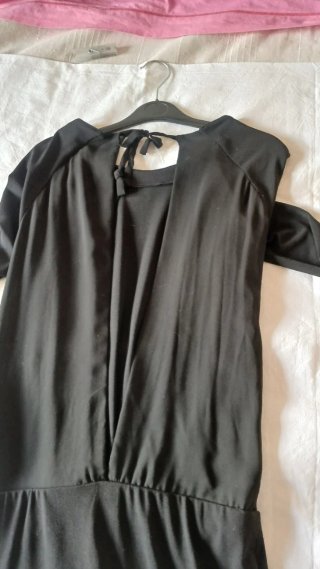 Vestito Zara scollo dietro con laccetti con fodera