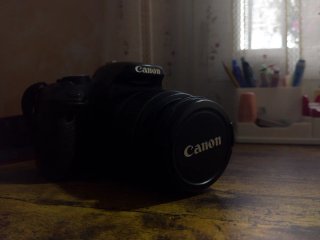 Kit Canon 450D Objetivo Manual