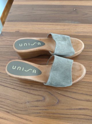 Sandalias Unissa Cuña Madera