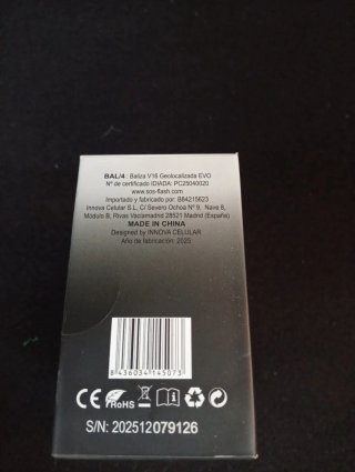 Baliza V16 SOS Flash Innova Geolocalizada