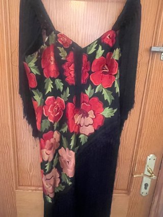 Traje Flamenca Mantón Manila