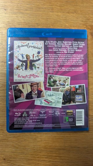 Un mundo de fantasía (Willy Wonka) - BD