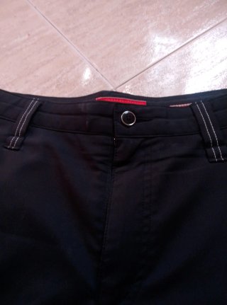 Pantalones cortos hombre negros para golf.