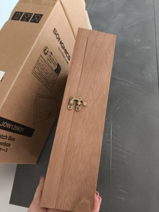 Scatola porta orologi in legno