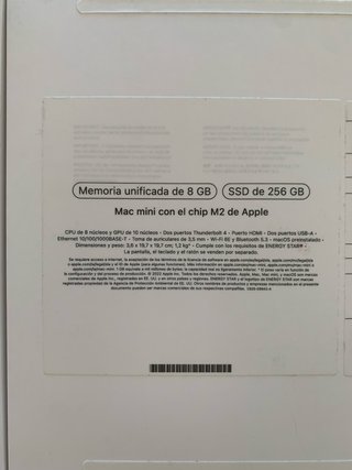 Mac mini M2 2023 Argento