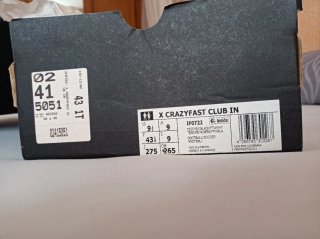 Zapatillas Fútbol Sala Adidas X Crazyfast Club IN