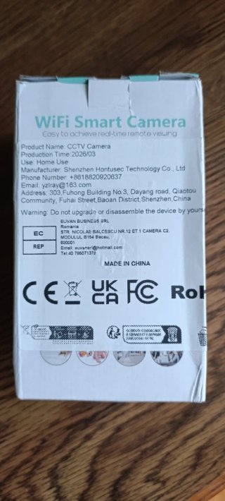 Cámara WiFi Inteligente