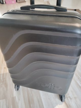 Maleta de mano Totto gris