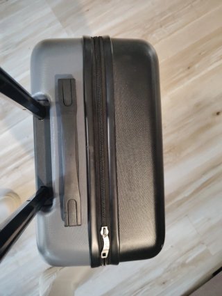 Maleta de mano Totto gris