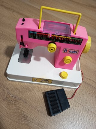 Máquina de coser juguete Roman Años 80