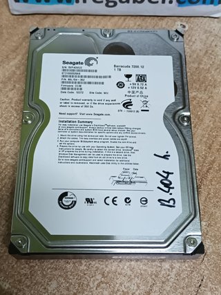 disco hdd 1tb, 3.5, seagate, con informe