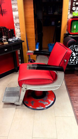Sillón de barbero