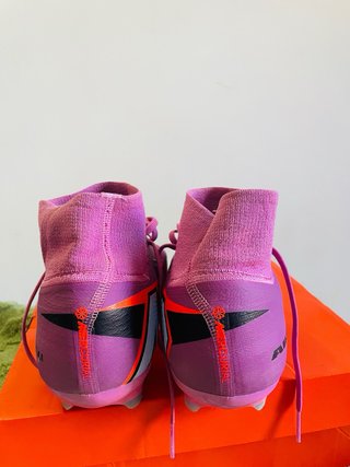 Botas de fútbol Nike Air Zoom Moradas/Rosadas