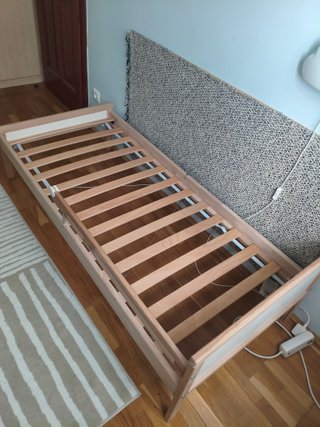 Cama infantil SNIGLAR + Colchón UNDERLIG IKEA
