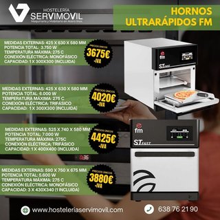 HORNOS ULTRARAPIDOS FM