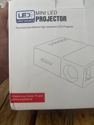 Mini Proyector LED Fuente de Luz