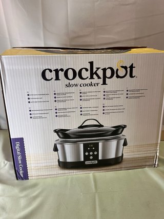 Olla de cocción lenta Crockpot Digital 5.7L