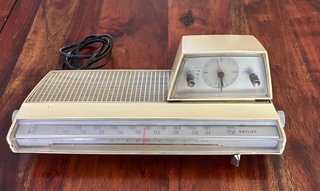 Radio Sveglia Space Age Anni '60 Philips