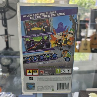 Videojuego PSP Phineas y Ferb 2ª dimension
