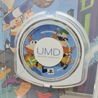 Videojuego PSP Phineas y Ferb 2ª dimension