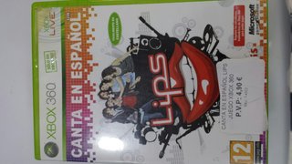 CANTA EN ESPAÑOL LIPS JUEGO XBOX 360