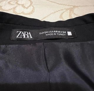 Traje Zara Negro Talla 46/36
