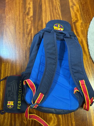 Mochila y Estuche FC Barcelona Nike Azul