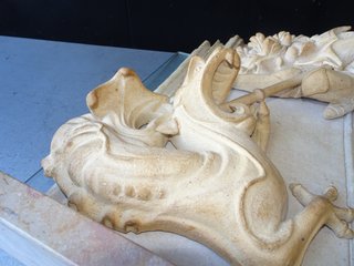 Escultura Sant Jordi Casa Amatller- Refractario.