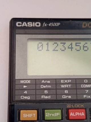 Calculadora Científica Casio fx-4500P